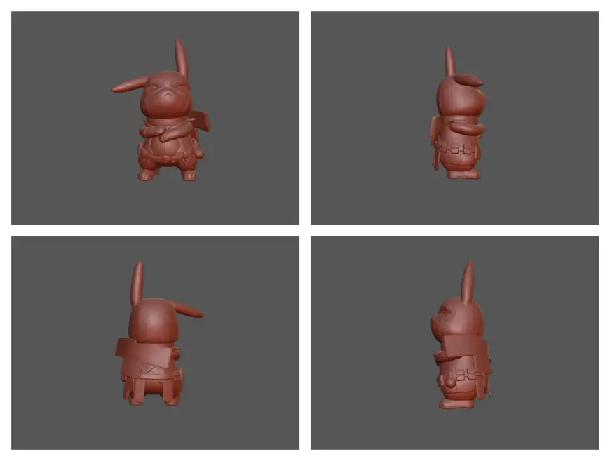 3D-модель по фото для печати: сравниваем 5 нейросетей на одной фигурке 3D-модель по фото для печати: сравниваем 5 нейросетей на одной фигурке