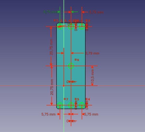 Создание 3D-модели панельки EasyEDA в FreeCAD