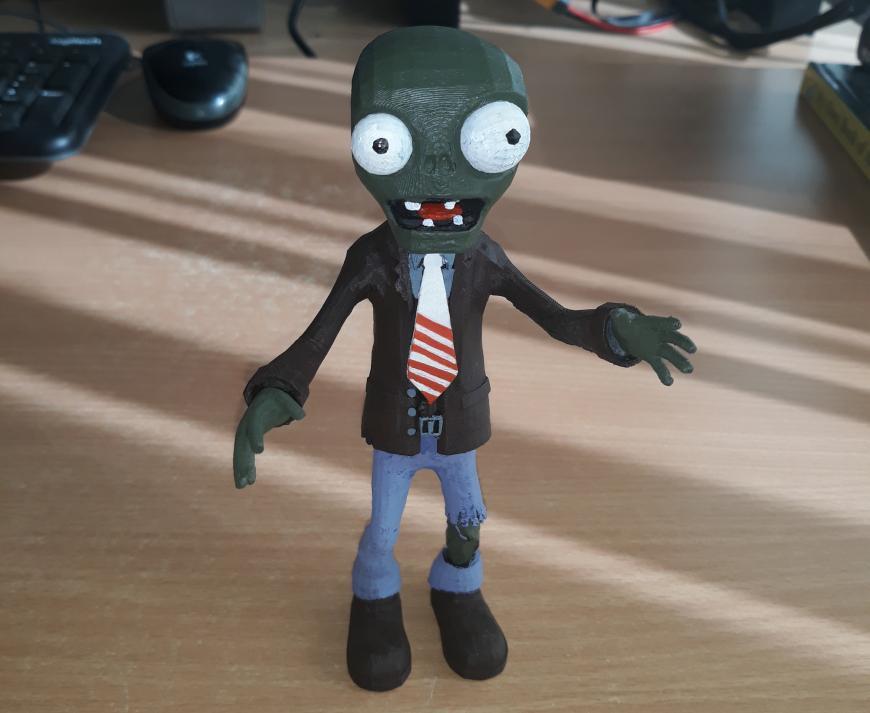 Зомбик, plants vs zombies
