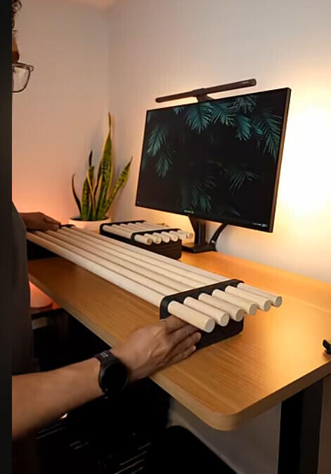 Как я печатал себе полку под мониторы.