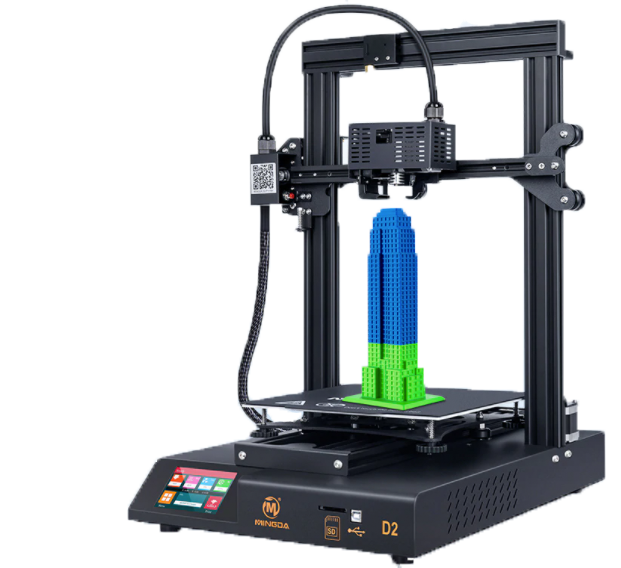 Бесшумный 3D принтер Mingda Duplicator 2 (D2)