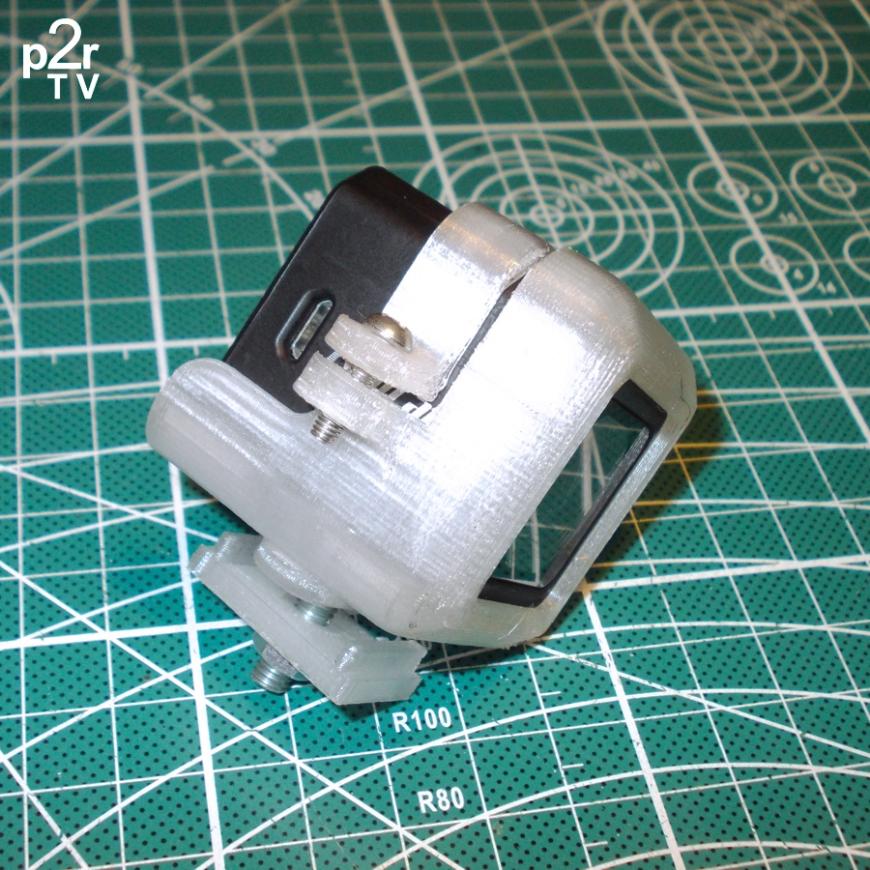 Крепление экшен-камеры к подвесу