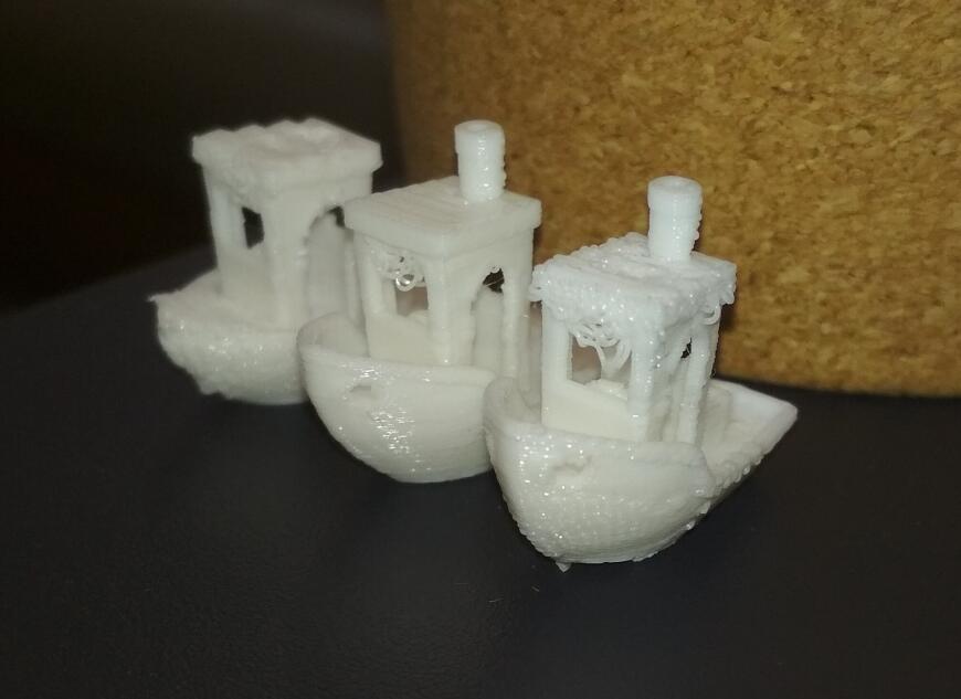 Ender 3 v2 Сопли при печати навесных конструкций