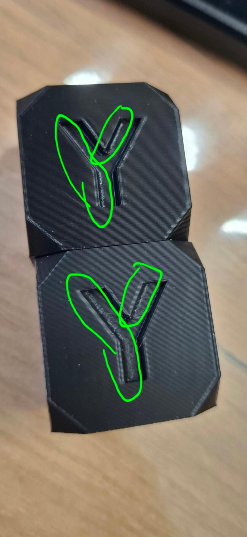 Дефект во внутренних углах