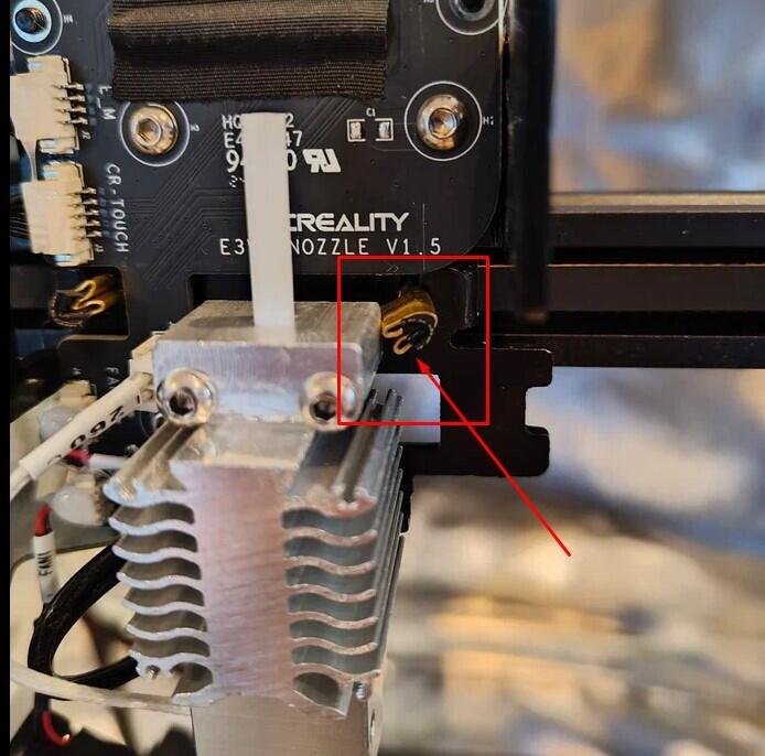 Замена хотенда ender 3 v3 se, мелкий вопрос про детали