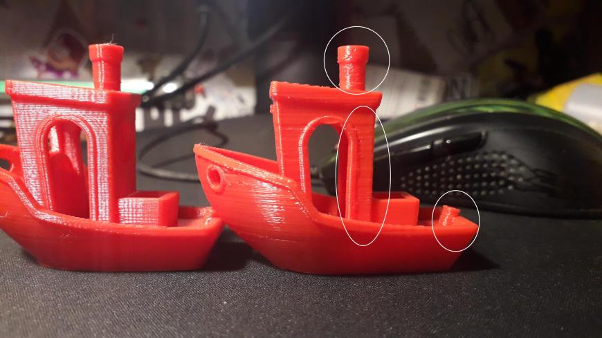 Что не так с моим Benchy?