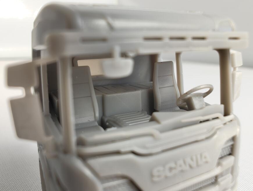 Кейс 3DVision: напечатали кабину грузовика Scania  на 3D-принтере HeyGears Reflex RS