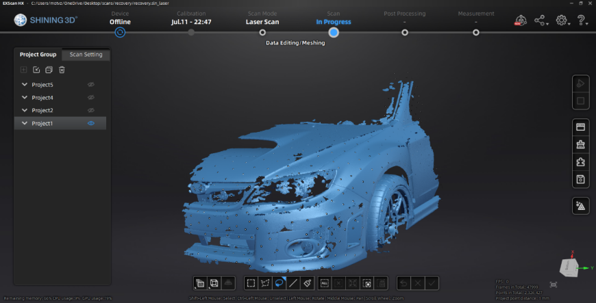 Пример 3D-печати и 3D-сканирования в автотюнинге