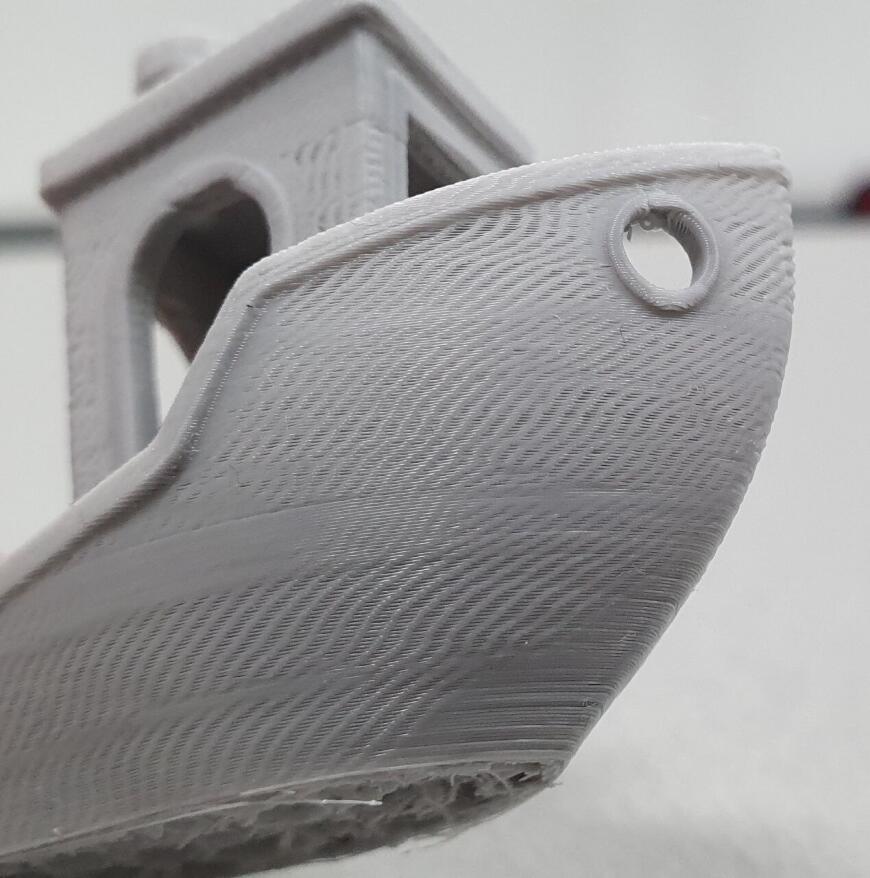 Дефект при печати качеством 0.12 мм Дефект при печати качеством 0.12 мм