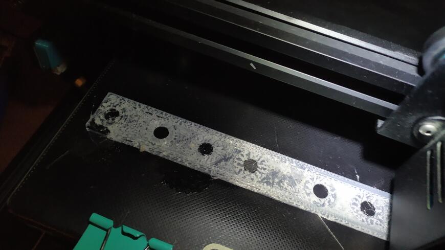 Проблема с печатью 3д принтера ender 3 pro