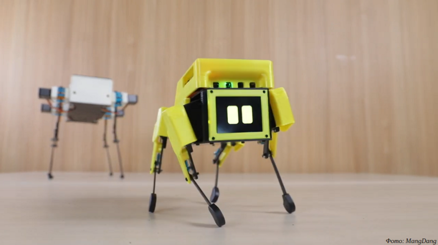Mini Pupper: бюджетный 3D-печатный аналог робособаки Spot