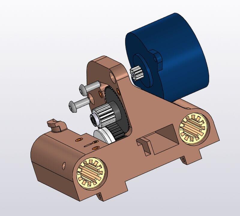 Новая печатающая голова с direct-extruder для Flying Bear Ghost 4S