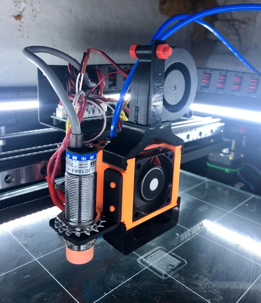 Переход  c bowden на direct extruder и кривые руки.