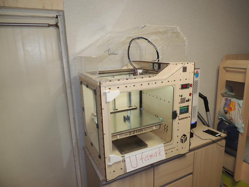 -3DP-BCoreXY- широкоформатный принтер под тяжелую печать. Lerdge K и термокамера