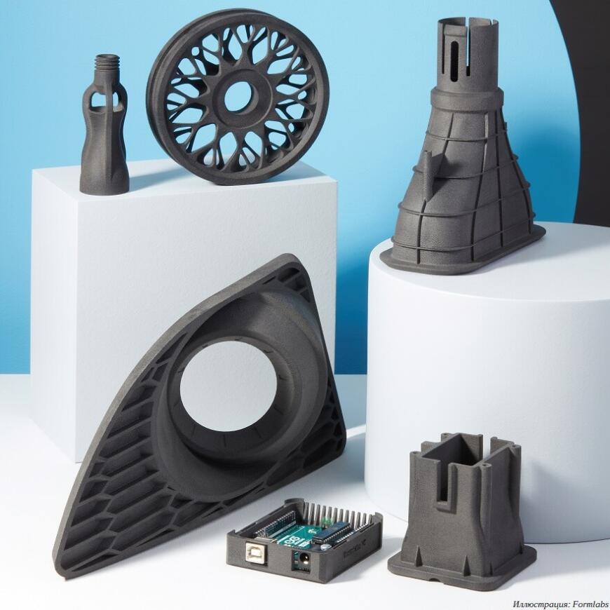 Formlabs предлагает композит Nylon 12 GF для SLS 3D-принтеров