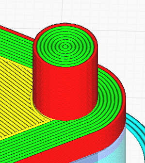 CURA 5.3. Печать внешней оболочки(стенки) ниже основания. Как?