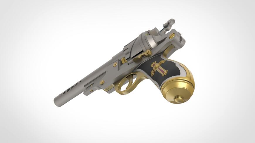Webley-Fosbery .455 из фильма Ван Хельсинг