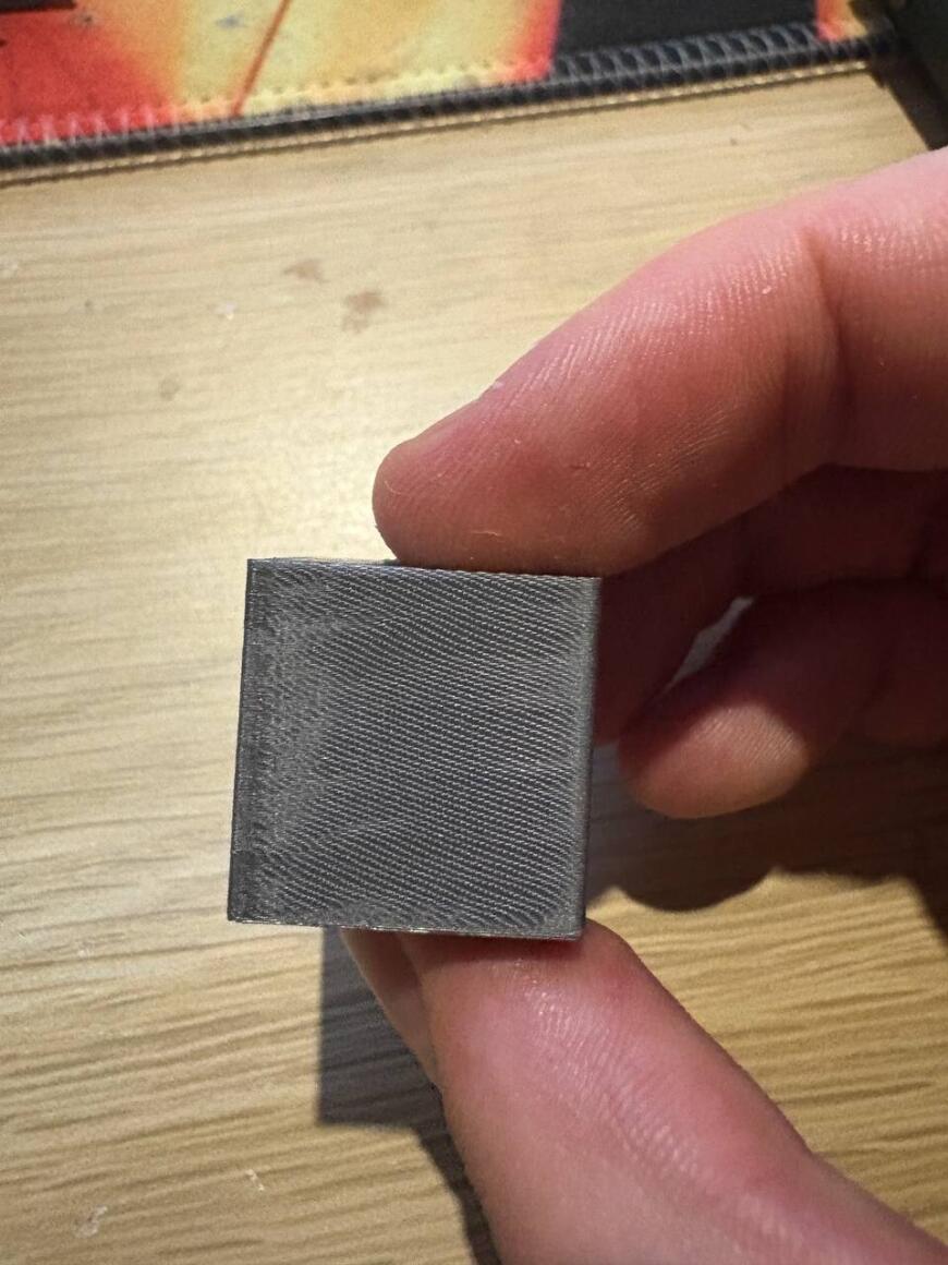 Creality K1C дефект печати, 