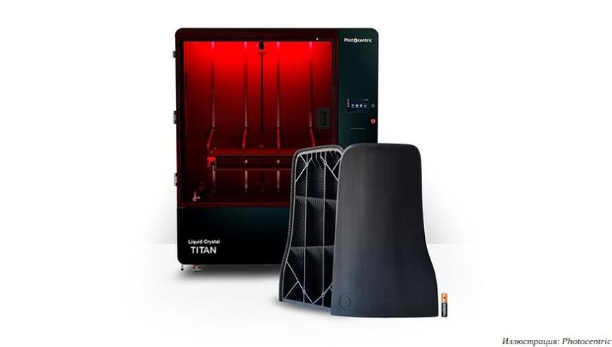 Компания Photocentric анонсировала крупноформатный настольный фотополимерный 3D-принтер LC Titan