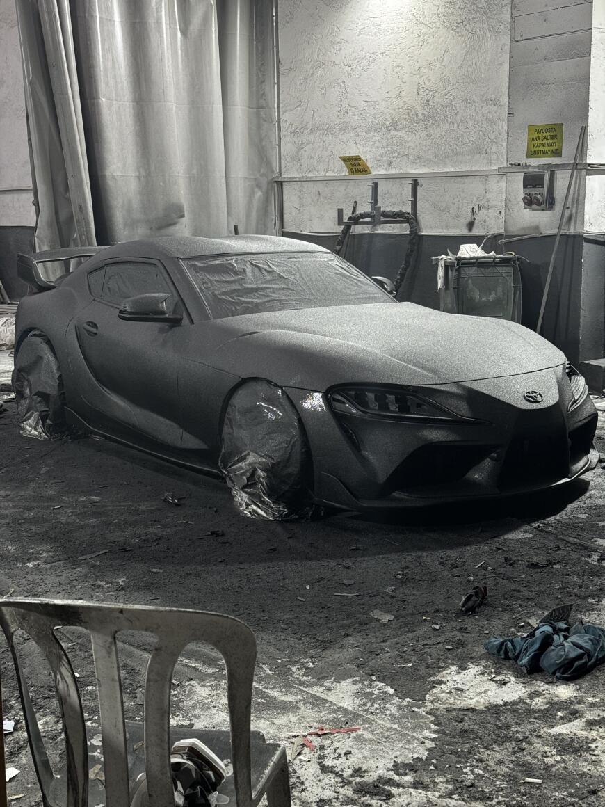 Печать сборной модели Toyota GR Supra A90. Часть 7. шутки стали реальностью Масштаб 1-1