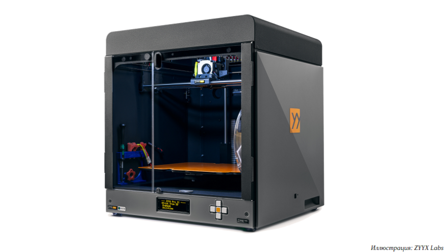 ZYYX Pro II: бесшумный шведский 3D-принтер для печати композитами
