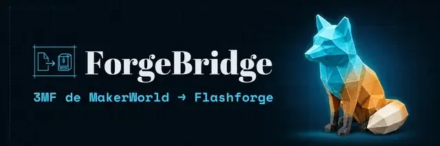 Для пользователей Flashforge, конвертер 3MF (AD5X, 5M, 5M Pro и Creator 5).