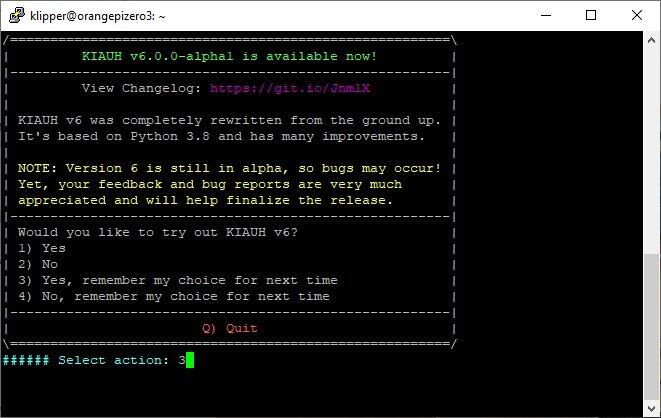 Установка Klipper на Orange Pi Zero 3 + Ender 3 (armbian)