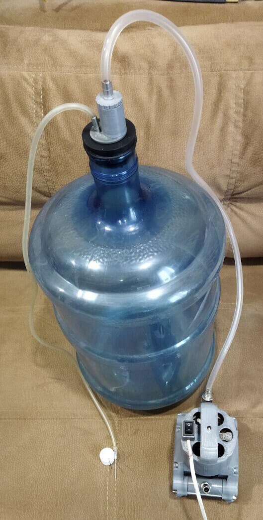 Ресивер к мембранному компрессору.