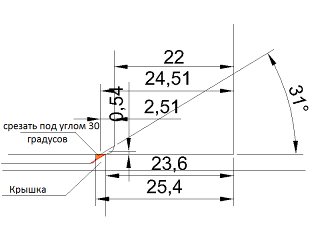 Циклон+ мангалдуй = отсос стружки mpcnc