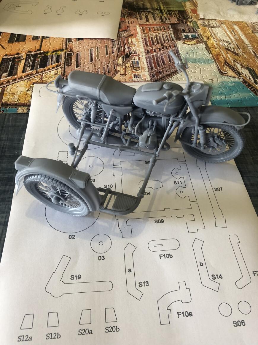 модель мотоцикла УРАЛ