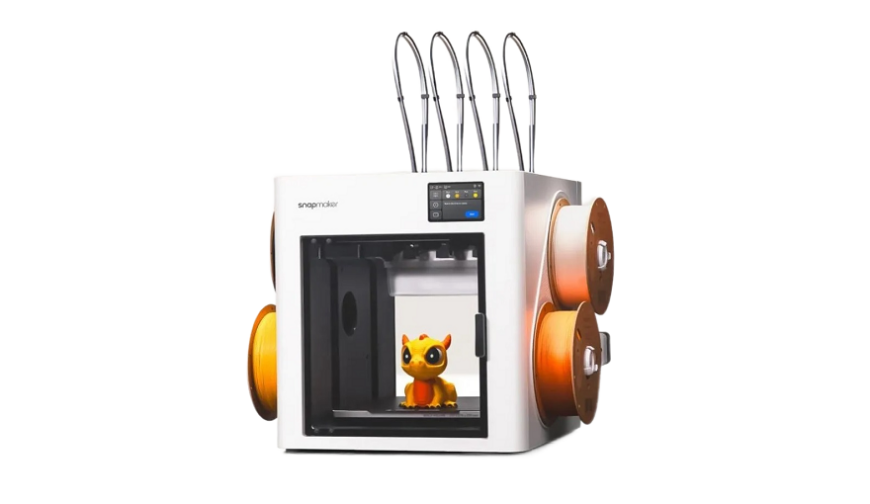 3D-принтер Snapmaker U1 с тулченджером: альтернатива системам автоматической смены филаментов