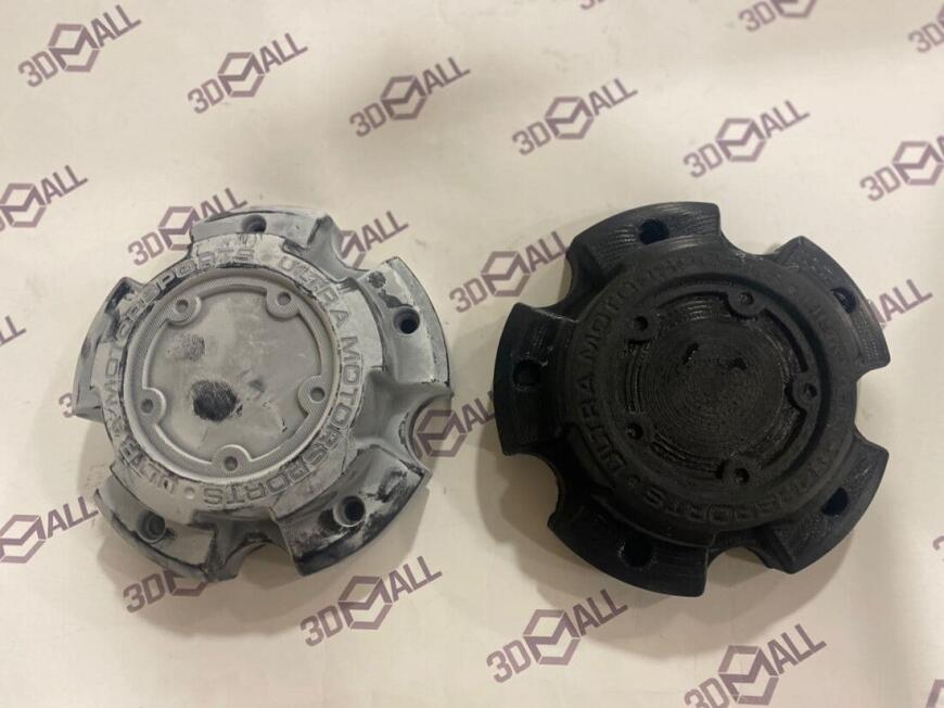 3D-сканирование центрального колпака для диска | 3DMall