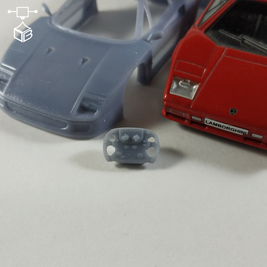 Модель руля MCLAREN P1 GTR