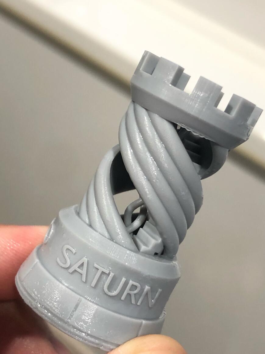 Elegoo SATURN. БРАК. Если попали на темную сторону.