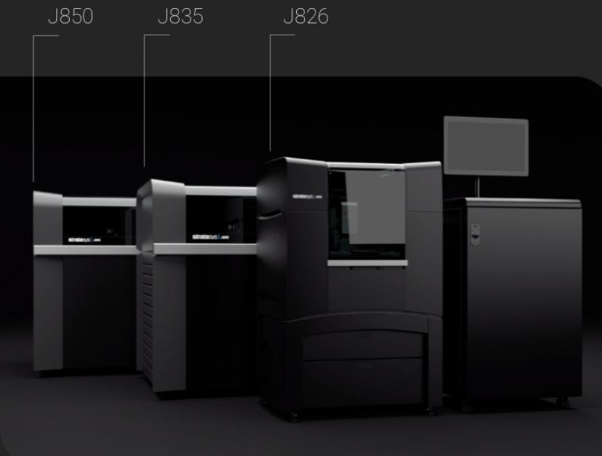 Stratasys предлагает цветной мультиматериальный 3D-принтер J826