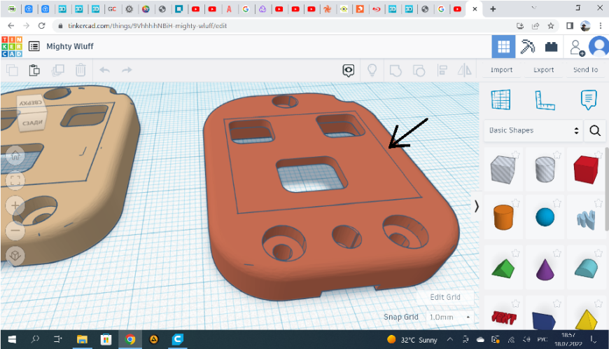 tinkercad......есть ли легкий способ убрать эти нанометровые полосы