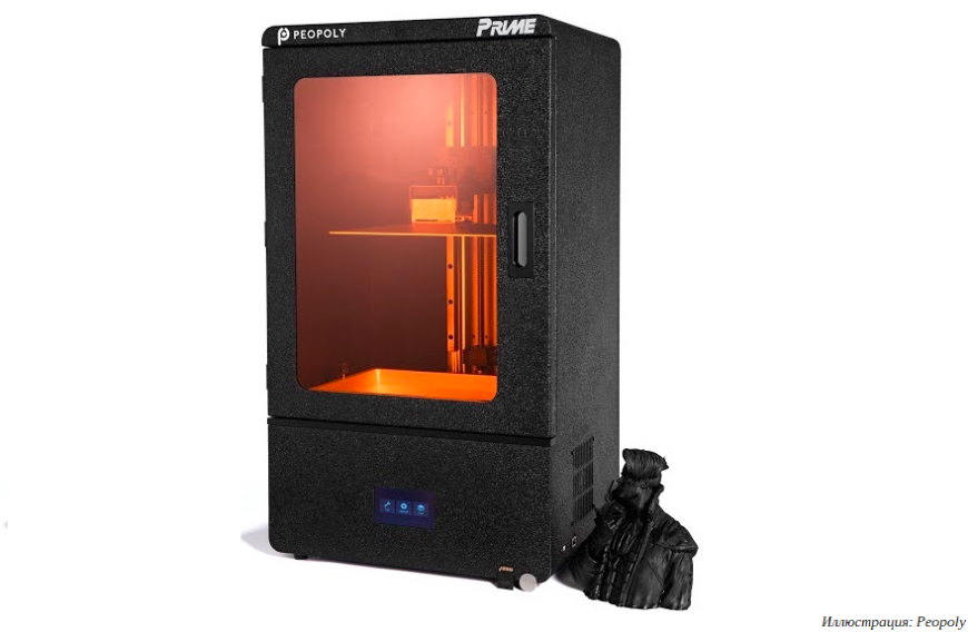 Компания Peopoly анонсировала настольный MSLA 3D-принтер Phenom Prime c разрешением 5,5K