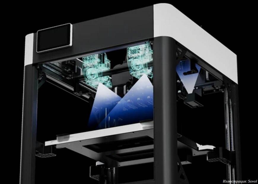 Новый 3D-принтер от Sovol сочетает тулченджер с кинематикой IDEX Новый 3D-принтер от Sovol сочетает тулченджер с кинематикой IDEX