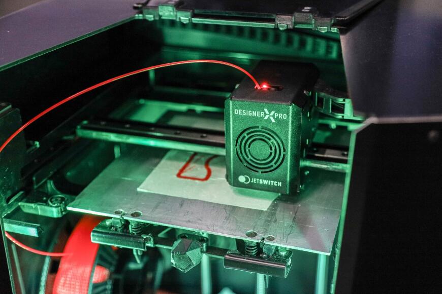 Макет рестриктора из пластика для гоночного болида