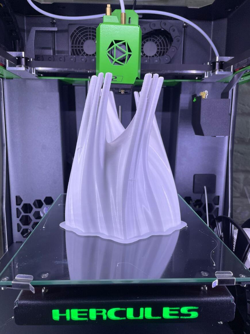 Hercules G2 - Новый опыт работы с 3D печатью