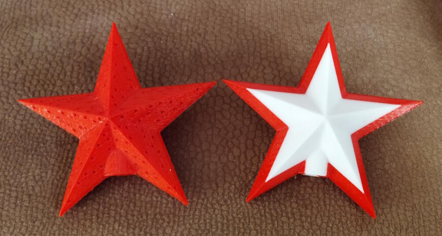 Звезда на мини-ёлку.