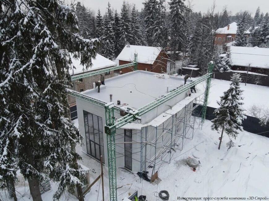 Возведен первый в России двухэтажный 3D-печатный жилой дом