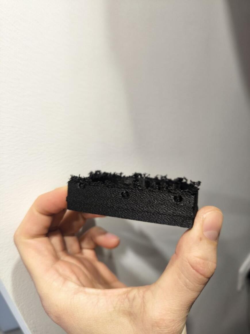 Обрушается печать на одном и том же слое