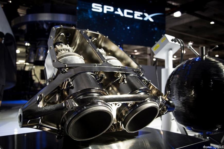 SpaceX провела летные испытания системы спасения корабля Crew Dragon