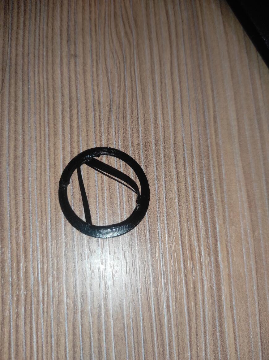 Отслоение внутреннего периметра на Flashforge adventurer 5m