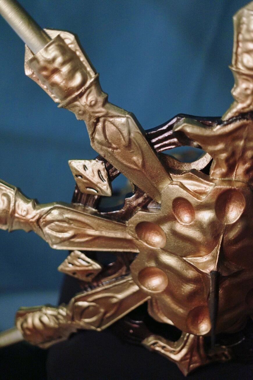 Маска-шлем Гвиндолин из Dark Souls Маска-шлем Гвиндолин из Dark Souls