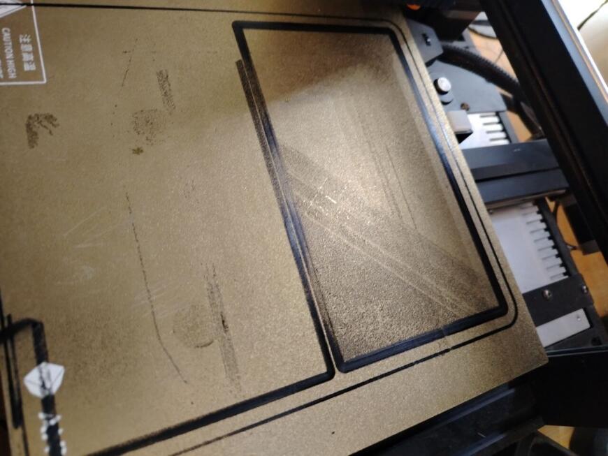 Плохо идет первый слой