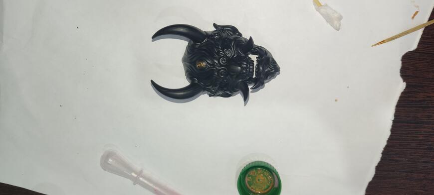 Японская маска из фотополимера. Японская маска из фотополимера.