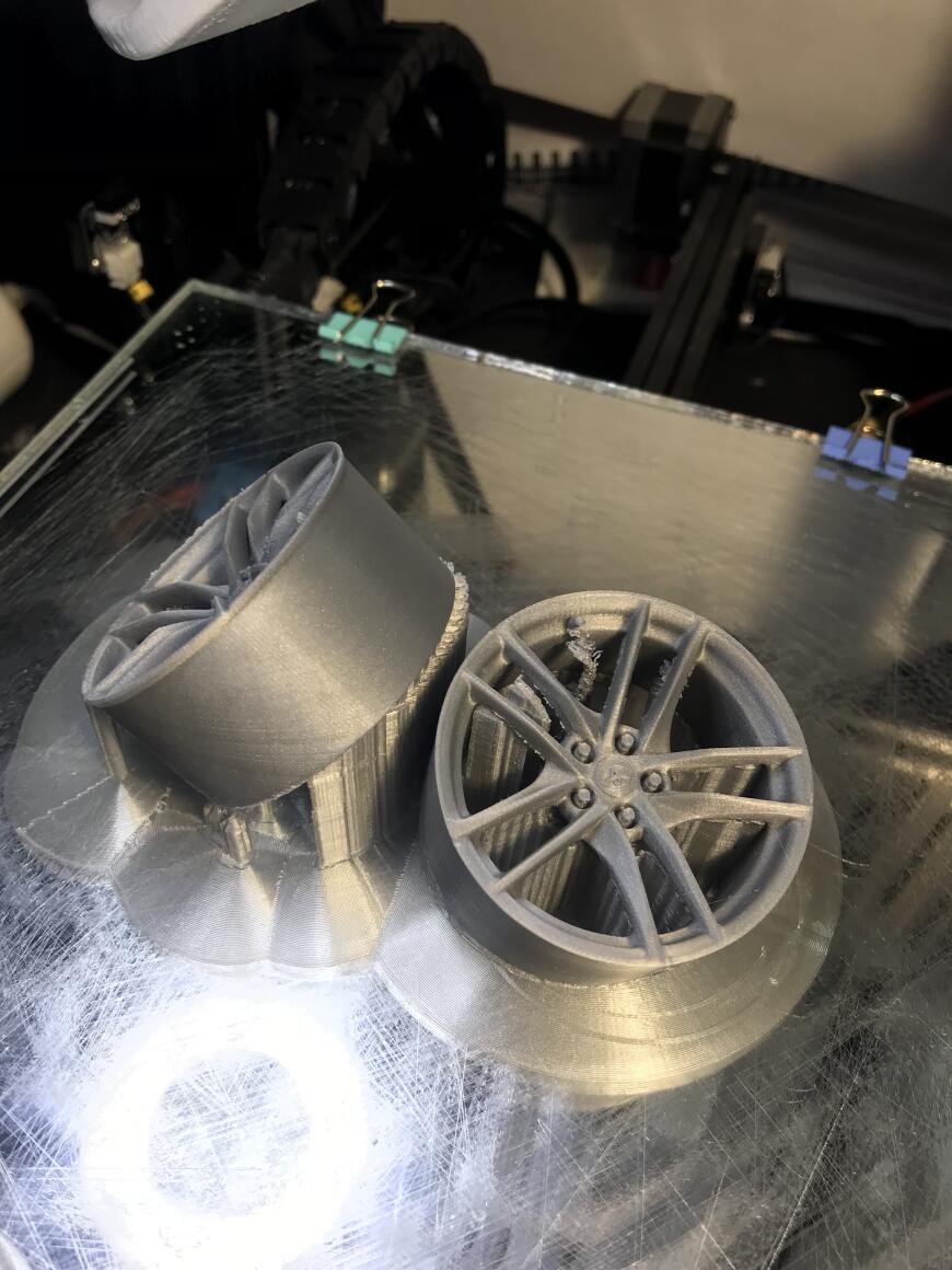 Печать сборной модели Toyota Supra A90 в масштабе 1-10 (Часть 3 Сопло 0.2 и детали салона)