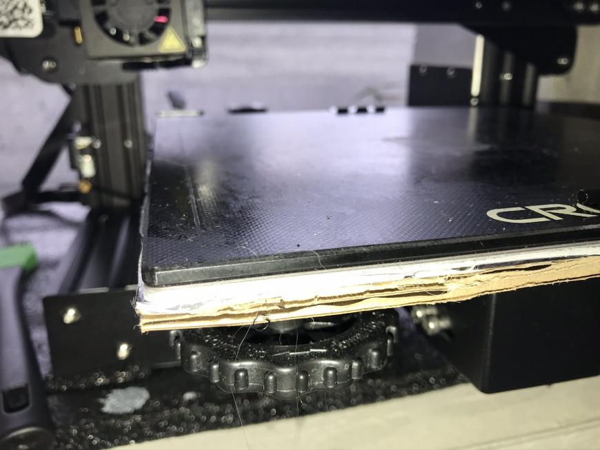 Ender 3 Pro Нагревательный блок не выдает заданную температуру